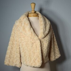 Solitaire Cream Teddy Jacket